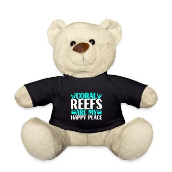 Marine Biology Marine Biologist - Teddy Bear - black - Front