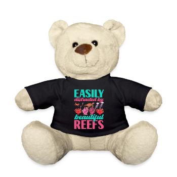 Marine Biology Marine Biologist - Teddy Bear - black - Front