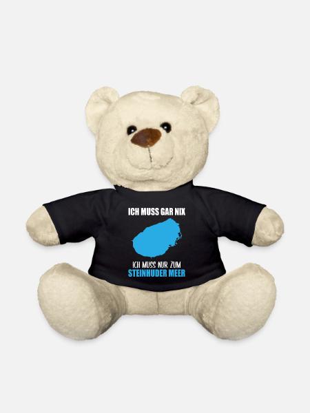 Muss Nur Zum Steinhuder Meer - Teddy - Schwarz