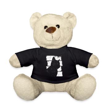 Chat - Nounours - noir - Devant