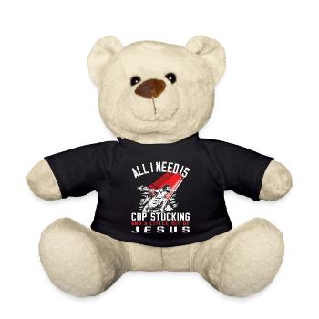 Stapeln Von Bechern Speed Stacker - Teddy - Schwarz - Vorne