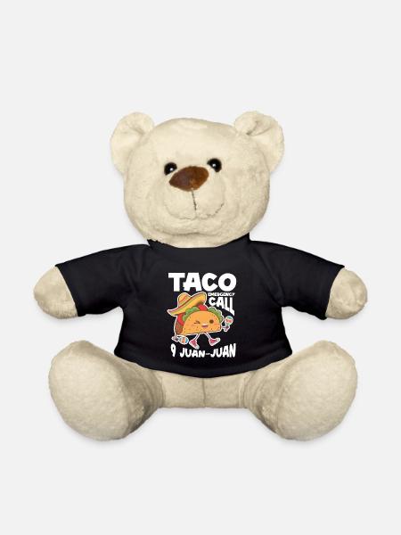 Lustiges Taco - Teddy - Schwarz