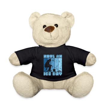 Pêche sur glace Avoir une canne à pêche sur glace Pêche sur glace Pêche sur glace - Nounours - noir - Devant