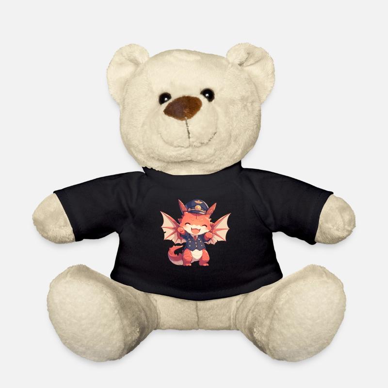 Drache Shinkansen Japanisch Kawaii Drache Kinder - Teddy - Schwarz