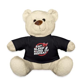 Kung Fu Chinesisches Kung Fu Asiatisches Kung Fu - Teddy - Schwarz - Vorne