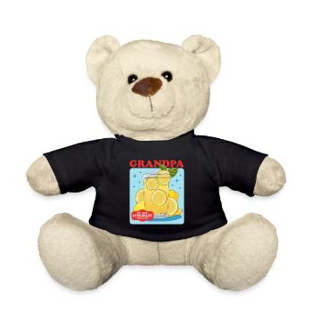 Limonade Zitronen Limonade Brause Geschenk - Teddy - Schwarz - Vorne