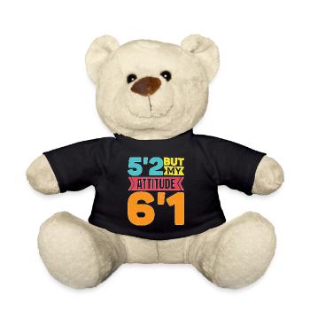 5'2 Mais mon attitude 6'1 5 - Nounours - noir - Devant