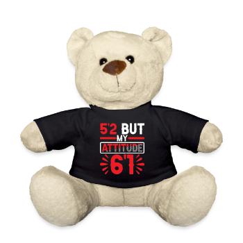 5'2 Mais mon attitude 6'1 6 - Nounours - noir - Devant
