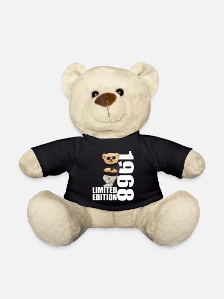 Limited Edition 1968 Bär Bären Geburtstag 1968 - Teddy - Schwarz