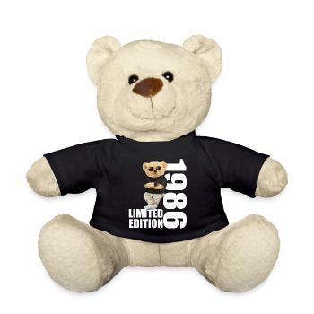 Édition limitée 1986 ours ours anniversaire 1986 - Nounours - noir - Devant
