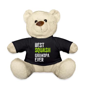 Best Squash Grandpa Ever - Grandpa Squash Player - Teddy - Schwarz - Vorne