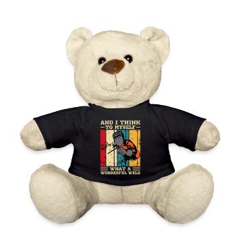 Soudeur de soudage - Nounours - noir - Devant