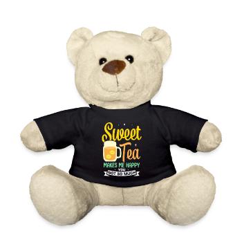 Sweet Tea - Teddy Bear - black - Front