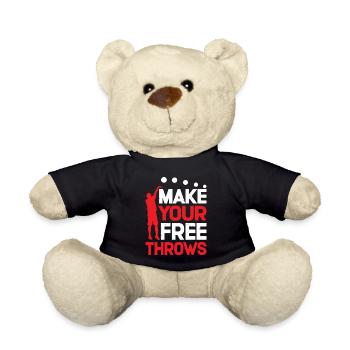 Make Your Free Throws 7 - Teddy - Schwarz - Vorne