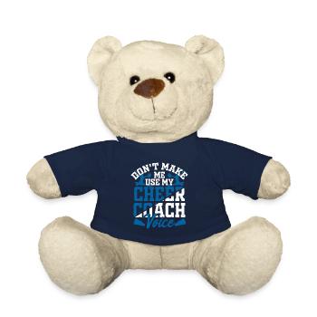 Don't Make Me Use My Cheer Coach Voice Cheerleader - Teddy - French Navy - Vorne