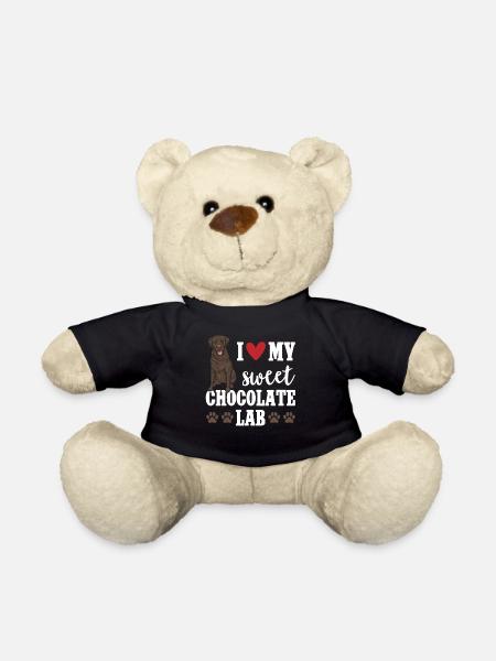 Schoko Brauner Labrador Retriever Hund - Teddy - Schwarz