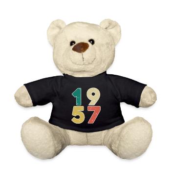 1957 - Jahrgang 1957 - Baujahr 1957 - Teddy - Schwarz - Vorne