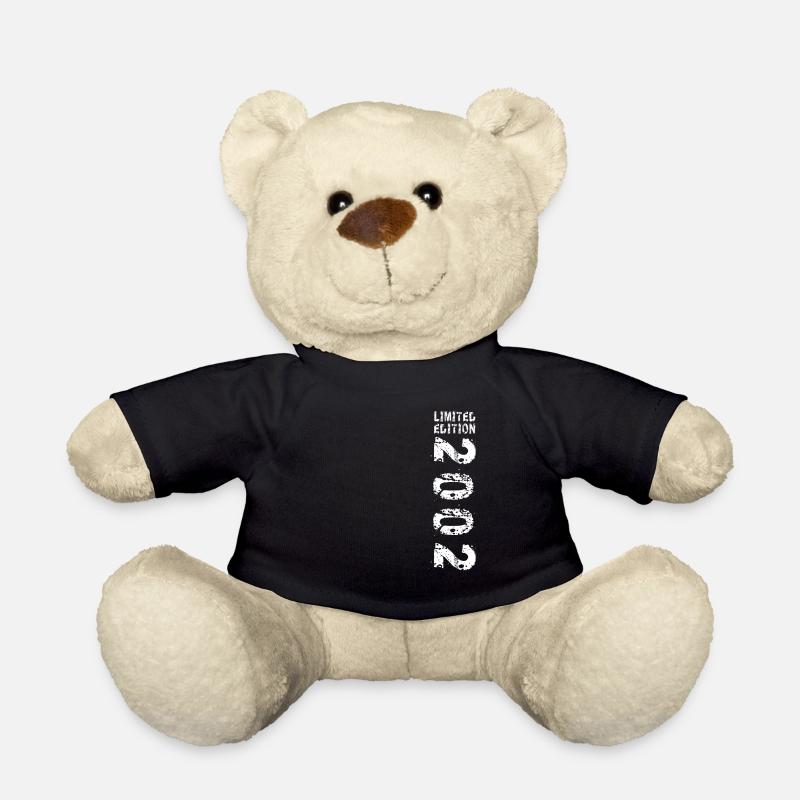 2002 Geburtstag Geschenkidee Vintage Edition 2002 - Teddy - Schwarz