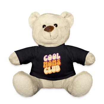 Cool Moms Club Mama Muttertag - Teddy - Schwarz - Vorne