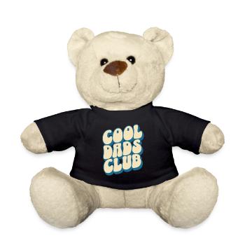 Cool Dads Club Papa Vater Vatertag - Teddy - Schwarz - Vorne