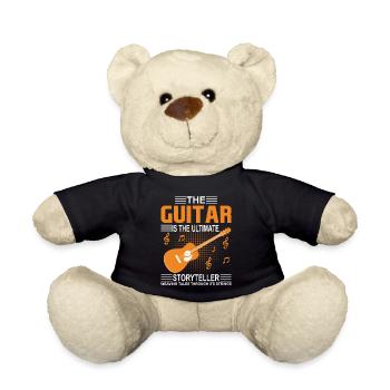 The Guitar Is The Ultimate Storyteller, Weaving Ta - Teddy Bear - black - Front