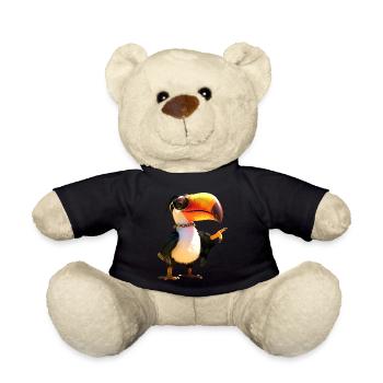 Tukan Regenwald Südamerika Tukane Riesentukan - Teddy - Schwarz - Vorne