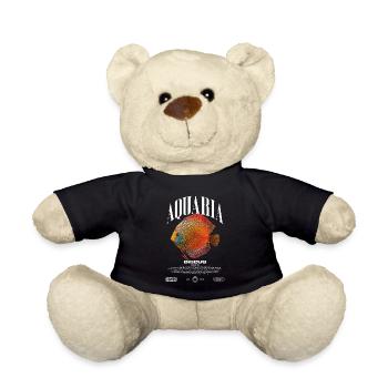 Diskus-Buntbarsch Fish Keeper Moderne Streetwear - Teddy - Schwarz - Vorne