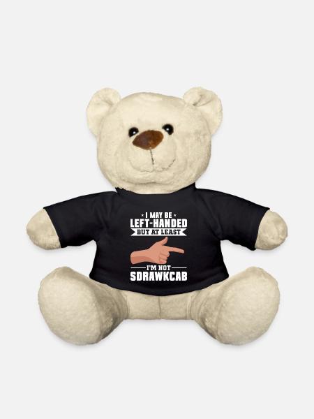 Linkshänder - Teddy - Schwarz