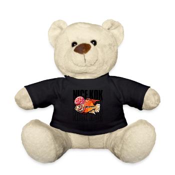 Schöner Kok Lustiger Blumenhorn-Buntbarsch Fischhalter - Teddy - Schwarz - Vorne
