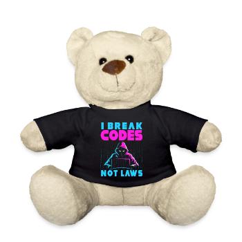 Ethische Hacker-Cybersicherheitsexpertise - Teddy - Schwarz - Vorne