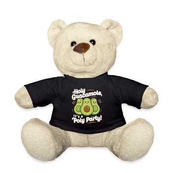 Polyamorous Community Polyamorous Parenting - Teddy Bear - black - Front