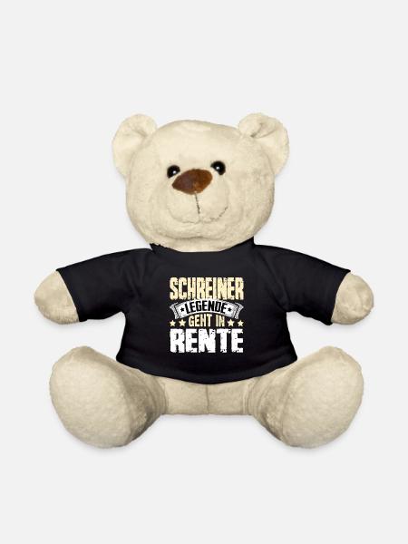 Schreiner Legende Geht In Rente - Teddy - Schwarz