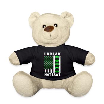 Ethische Hacker-Cybersicherheitsexpertise - Teddy - Schwarz - Vorne