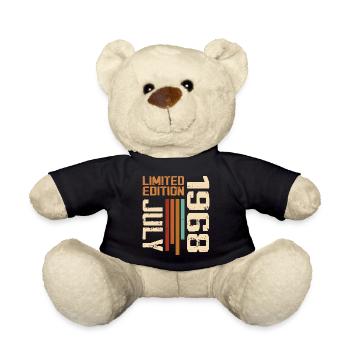 Juli 1968 Geburtstagsgeschenk 1968 Juli 1968 - Teddy - Schwarz - Vorne