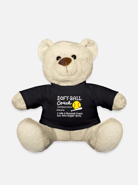 Softball Trainer - Teddy - Schwarz