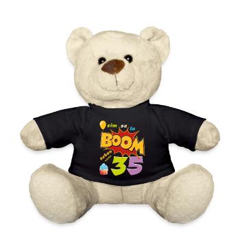 Birthday - Simsala Boom Again 35 - Teddy Bear - black - Front