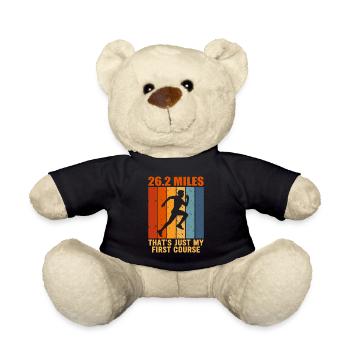 26,2 milles ? Ce n’est que mon premier cours - Nounours - noir - Devant