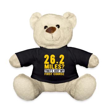 26,2 milles ? Ce n’est que mon premier cours - Nounours - noir - Devant