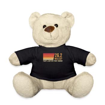 26,2 milles ? Ce n’est que mon premier cours - Nounours - noir - Devant