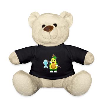 Pêche au poisson pêcheur avocat - Nounours - noir - Devant