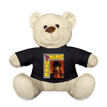 Manga Anime: The Handsome Young Lord - Teddy Bear - black - Front