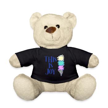 Coupe de crème glacée - Nounours - noir - Devant