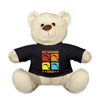 Best Swimming Dad - Teddy - Schwarz - Vorne