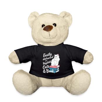 Katze Ragdoll Geschenk - Teddy - Schwarz - Vorne