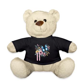 Geburtstag 11 Mädchen Pferd Reiten Eleven Stall 11 - Teddy - Schwarz - Vorne