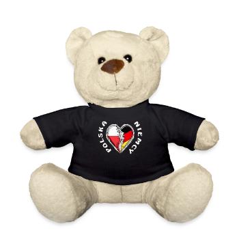 CŒUR DE POLSKA NIEMCY - Nounours - noir - Devant