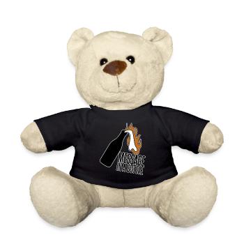 Tolérance Antifascisme Respect Punk - Nounours - noir - Devant