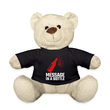 Tolérance punk Antifascisme Respect - Nounours - noir - Devant