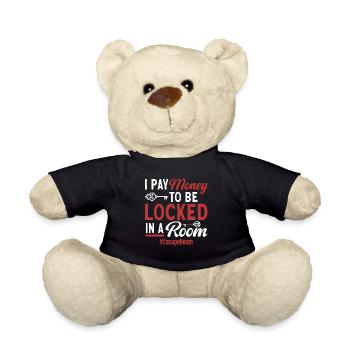 Escape Room - Teddy Bear - black - Front