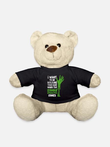 Zombie - Teddy - Schwarz